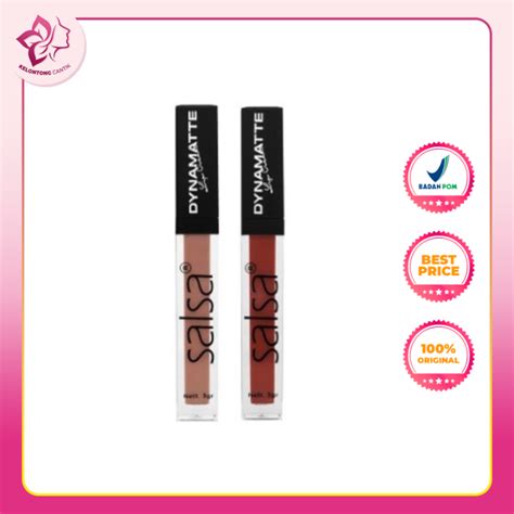 Salsa Dynamatte Lip Cream Matte Lip Cream Kelontong Cantik Lazada