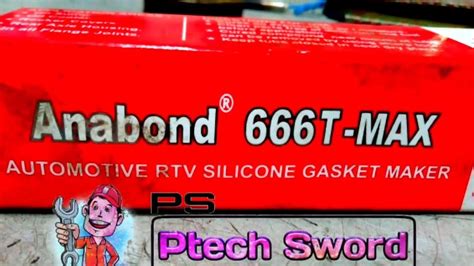 Anabond 666T Max Automotive RTV Silicon Gasket Maker Packaging Size