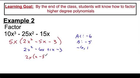 How To Do Gcf Factoring