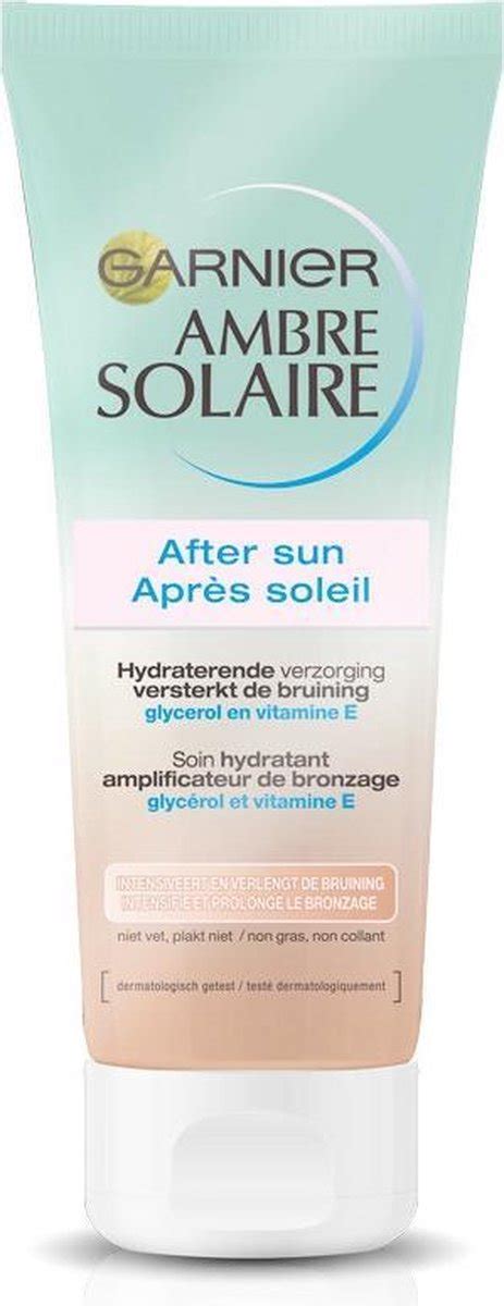 Garnier Ambre Solaire Aftersun 200 Ml Gezicht Lichaam Garnier