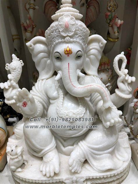 White Marble Ganesh Statues And Lakshmi Ganesh Idols Maker Jaipur