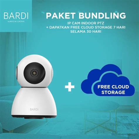 Jual Bardi Smart Indoor Ptz Ip Camera Cctv Cloud Storage Di Seller