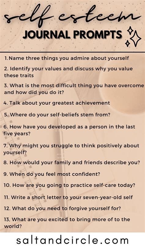 25 Journal Prompts For Self Love And Confidence Building Artofit