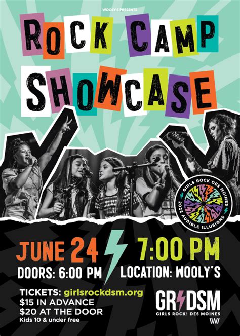 Girls Rock! Des Moines Summer Showcase Tickets at Wooly's in Des Moines ...