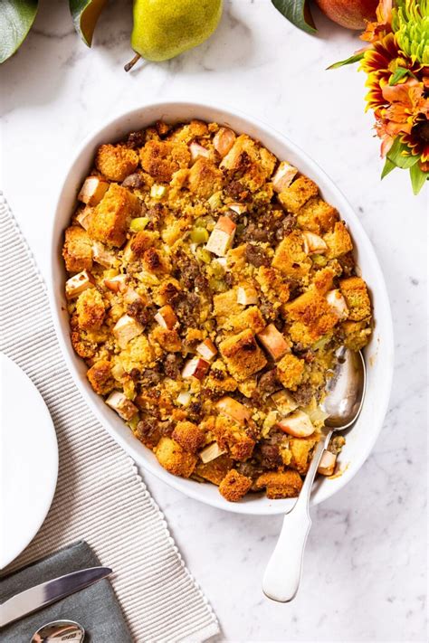 Apple Sausage Cornbread Stuffing Wyse Guide