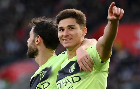 Julián Álvarez Aportó A La Goleada De Manchester City