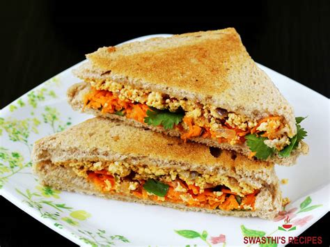 Paneer Sandwich Recipe 3 Easy Variations Swasthi S Recipes