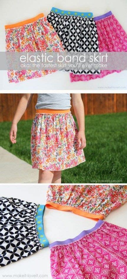 54 New Ideas For Skirt Pattern Easy Beginners Sewing Elastic Waist