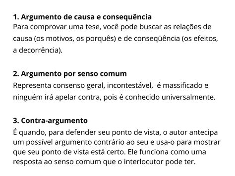 Plano De Aula Ano Reconhecendo Os Diferentes Tipos De Argumentos