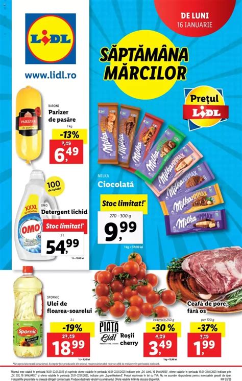 Catalog LIDL 16 01 2023 Oferta și Revista online CatalogEU RO