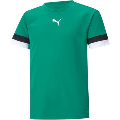 Puma Teamrise Jersey Tee D Tsk Fotbalov Triko Zelen Sportisimo Cz