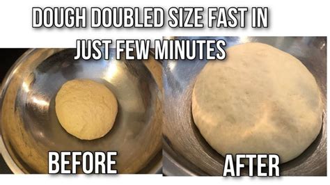 The Secret Of Dough Rise Faster In Just A Few Minutes