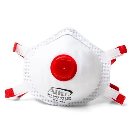 Masque anti poussière FFP3 avec valve contre l amiante