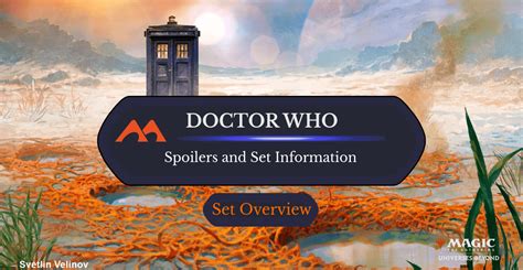 Doctor Who Spoilers and Set Information - Draftsim