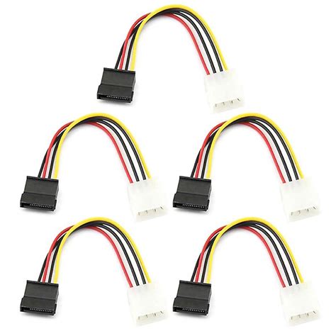 Adaptador F Mea Sata Macho Para Molex Ide Padr O Pinos F Mea Cabo De