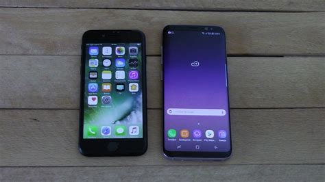 Samsung Galaxy S8 VS iPhone 7 - почему Samsung лучше айфона? - YouTube