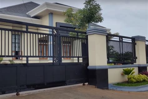 Model Pagar Depan Rumah Setengah Tembok Unik Dan Modern Blog