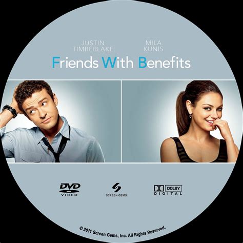 Dvd Covers And Labels Friends With Benefits