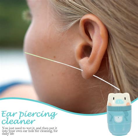 Ear Floss Earring Hole Cleaner Floss Pcs Earrings Hole Cleaner Ear