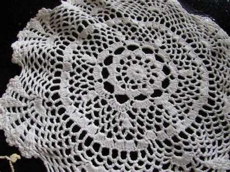 Vintage Embroidery Doilies Crochet Doily Victorian Style Round - Etsy