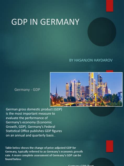 GDP in Germany | PDF