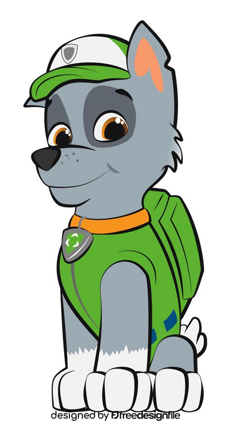 Paw Patrol Rocky Clipart Free Download