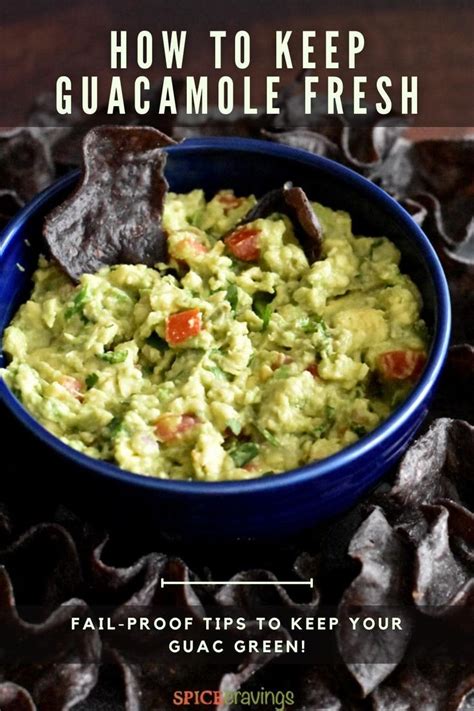 How To Keep Guacamole Fresh Guacamole Recipe Easy Guacamole