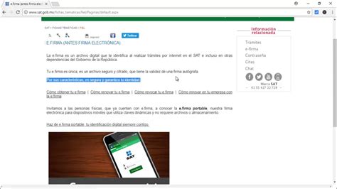 C Mo Obtener Tu E Firma Y Donde Descargar Certifica Youtube