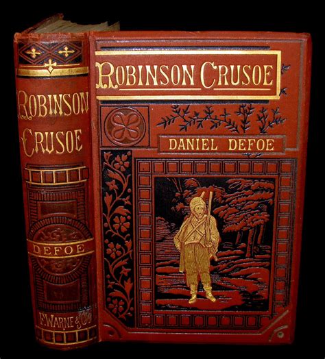 1895 Rare Book THE LIFE ADVENTURES OF ROBINSON CRUSOE Robinson