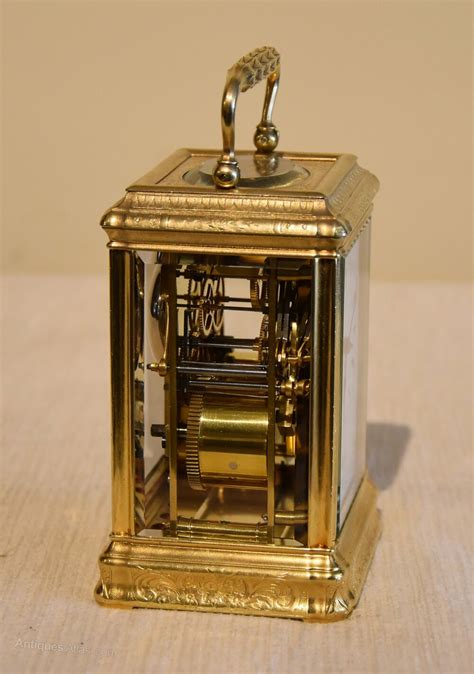 Antiques Atlas A Bell Striking Carriage Clock As331a5061 Cl21