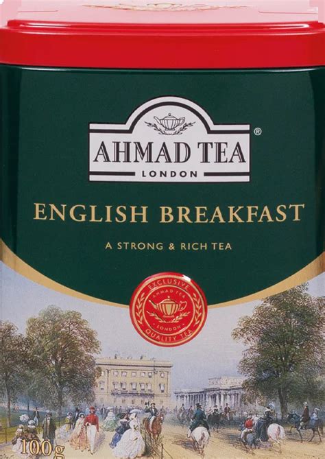 Ahmad English Breakfast Tea G Tin Baltimore Coffee And Tea