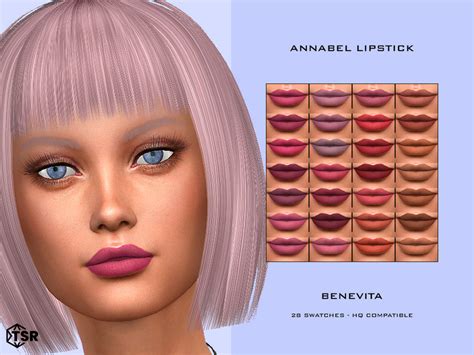 Annabel Lipstick [hq] The Sims 4 Catalog