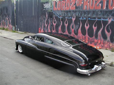 49 Merc Lead Sled Lead Rod Custom Old Sled Mercury 1949 Antique Hotrod Hd Wallpaper