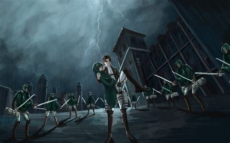 2880x1800 Resolution Levi Ackerman AOT Macbook Pro Retina Wallpaper ...