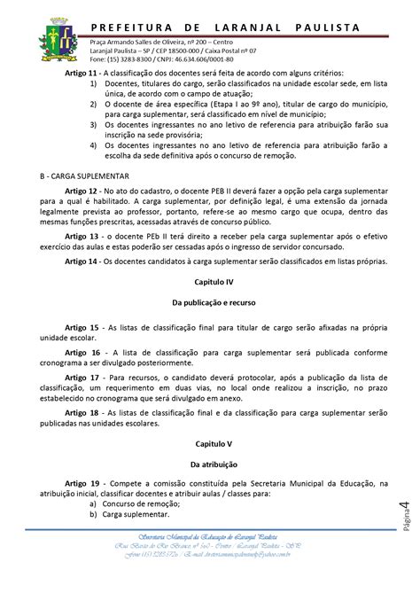 Instru O Normativa Sme N Prefeitura Do Munic Pio De