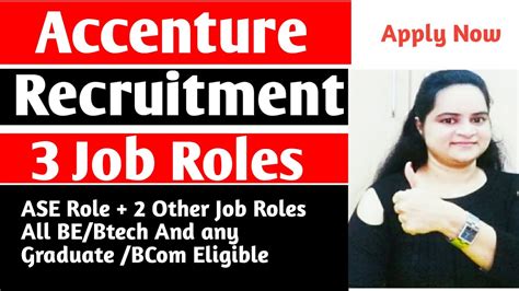 Accenture Recruitment Off Campus Drive Ase Latest Jobs For Be