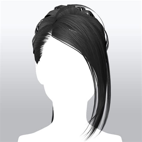 Ssalon Female Hairstyle B Screenshots The Sims Create A Sim