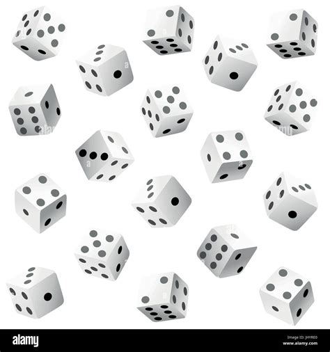 Six Dice Stock Vector Images Alamy