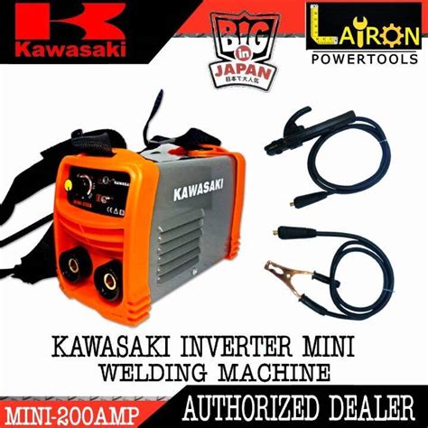 Kawasaki Arc Mini 200a Inverter Welding Machine Heavy Duty Japan