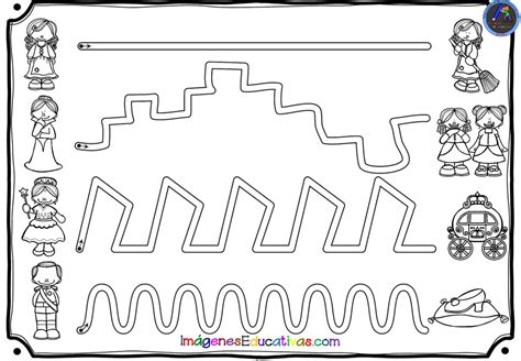 Fichas Para Trabajar La Grafomotricidad Y El Trazo 10 Imagenes Educativas