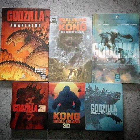 Charan Atchuthan On Instagram Monsterverse Steelbook And Comics