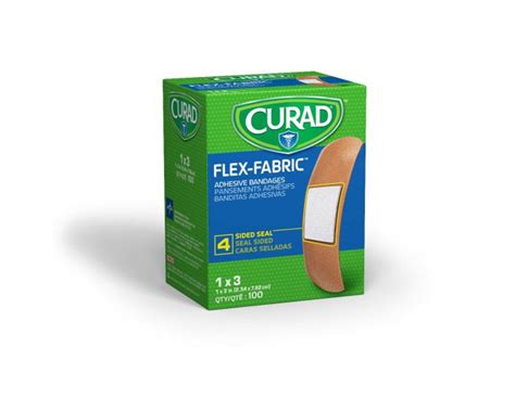 Curad Flex Fabric Adhesive Bandages 1x3 1200ct