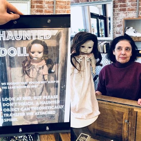 Went And Visited The Very Notorious 1800s “lilly” The Haunted Doll In