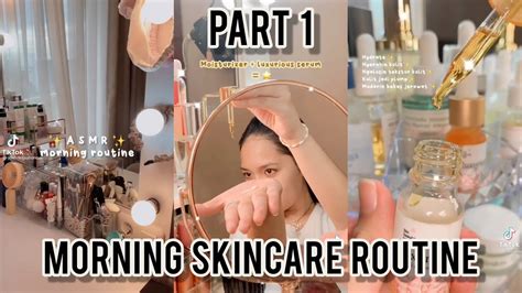 Asmr Morning Skincare Routine💄part 1🥰 Youtube