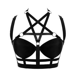 BODY CAGE Pettorina Per Il Corpo Da Donna Per Reggiseno Lingerie