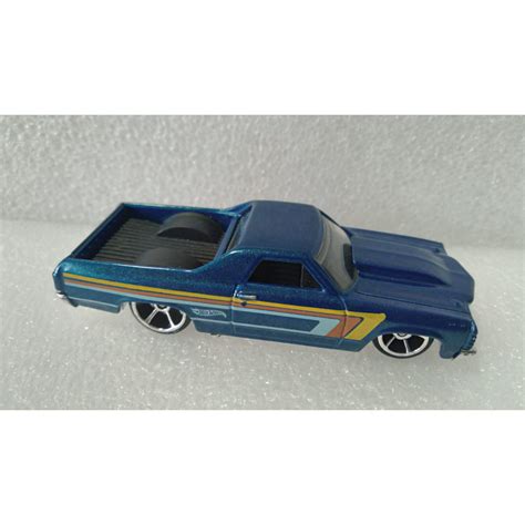 Hot Wheels 71 Chevy El Camino Loose Customizada Azul Shopee Brasil