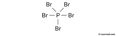 PBr5 Lewis structure - Learnool