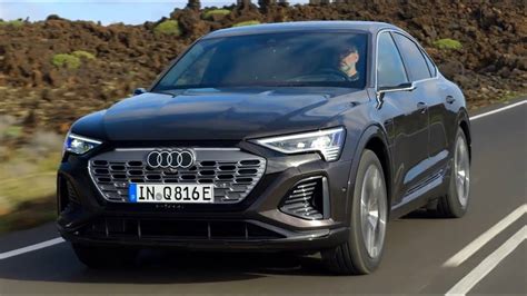 NEW AUDI Q8 Sportback E Tron 2023 Design DRIVING Madeira Brown