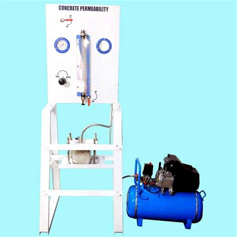 Color Coated Mild Steel Concrete Permeability Test Apparatus 440V At