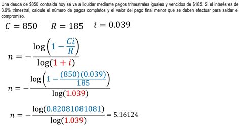 Cómo calcular el número de pagos de una anualidad Ejemplo 2 YouTube